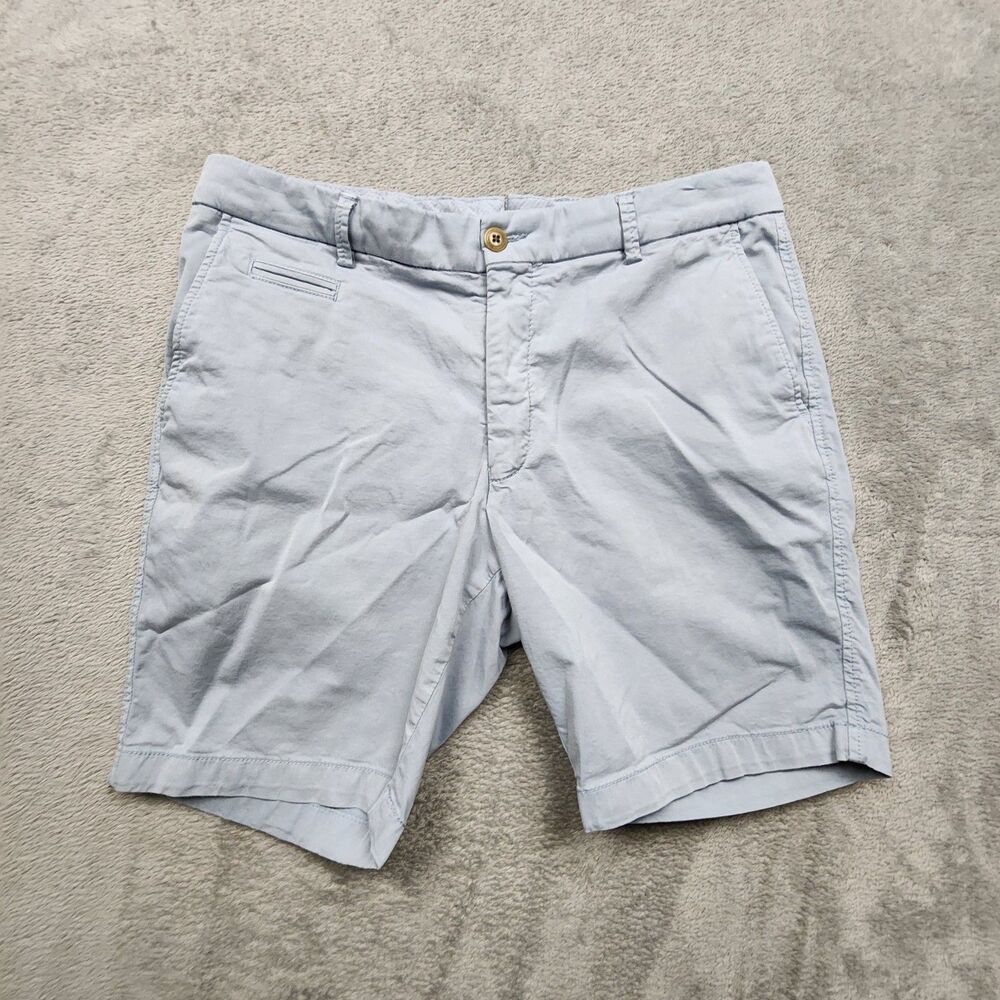 Ballin Mens 35 Cobalt College Shorts 8 Inseam Flat Front Casual Summer Wear